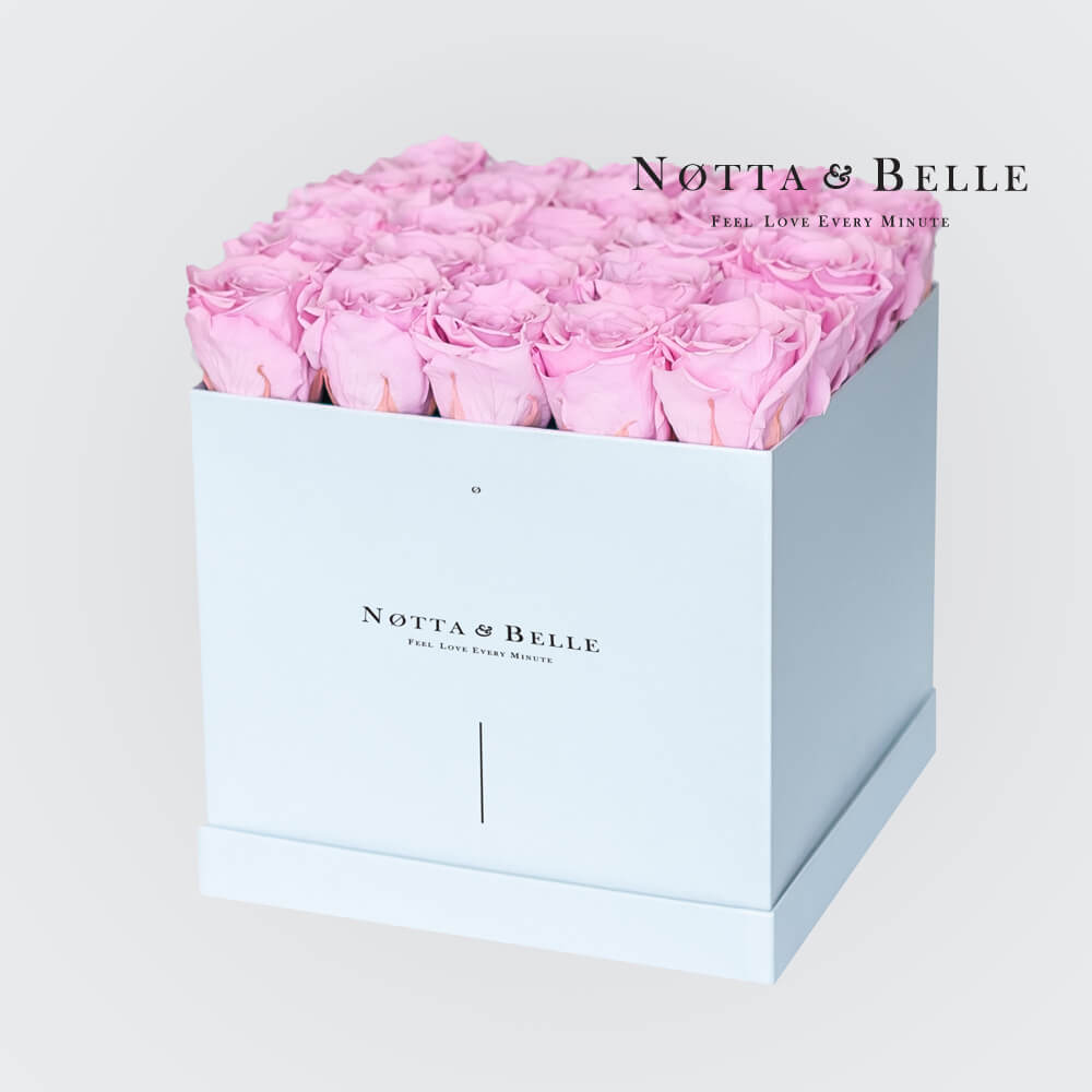 «Romantic» aus 25 rosa Rosen