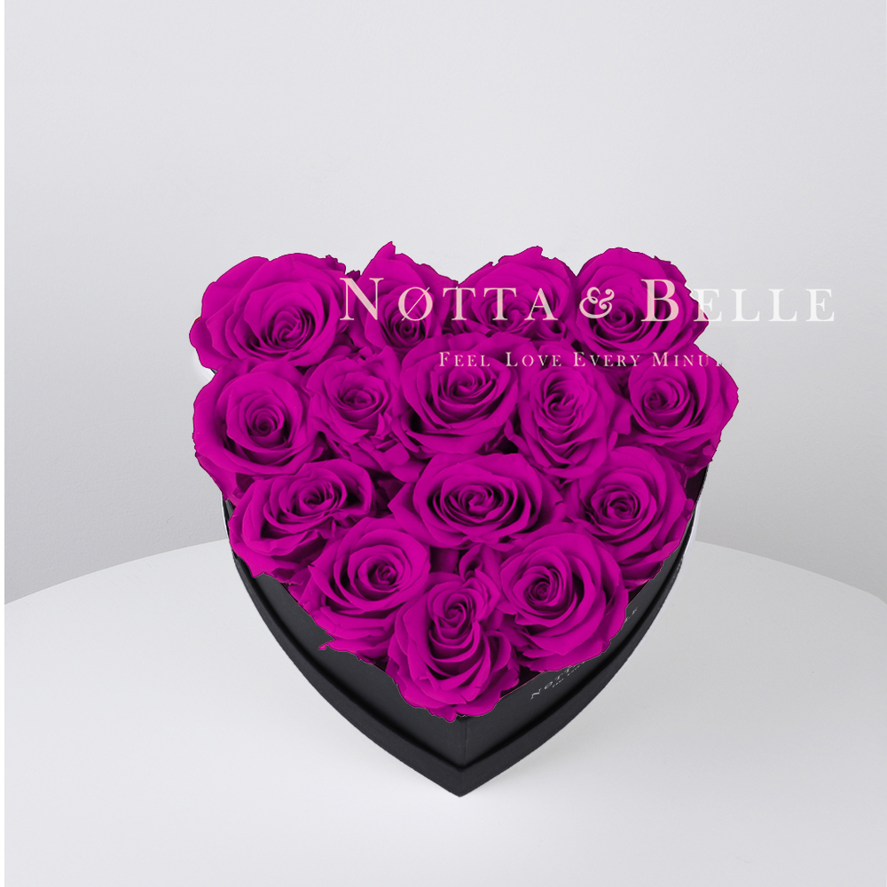 Fuchsia boeket «Love» - 15 rozen