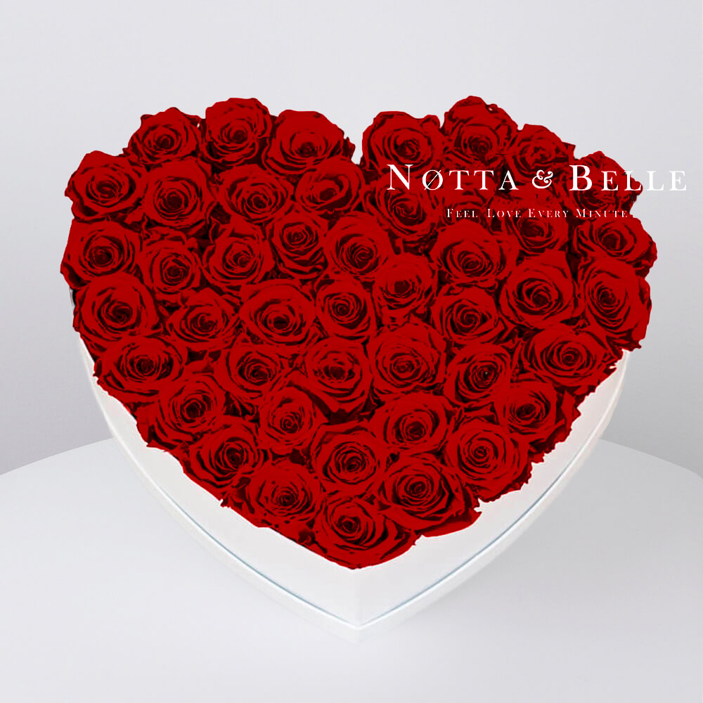 Burgundy bouquet «Love» - 35 roses
