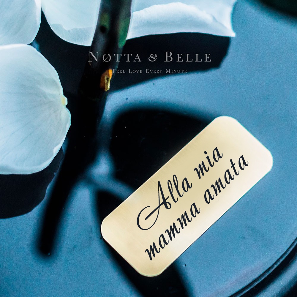 L’intaglio - Alla mia mamma amata