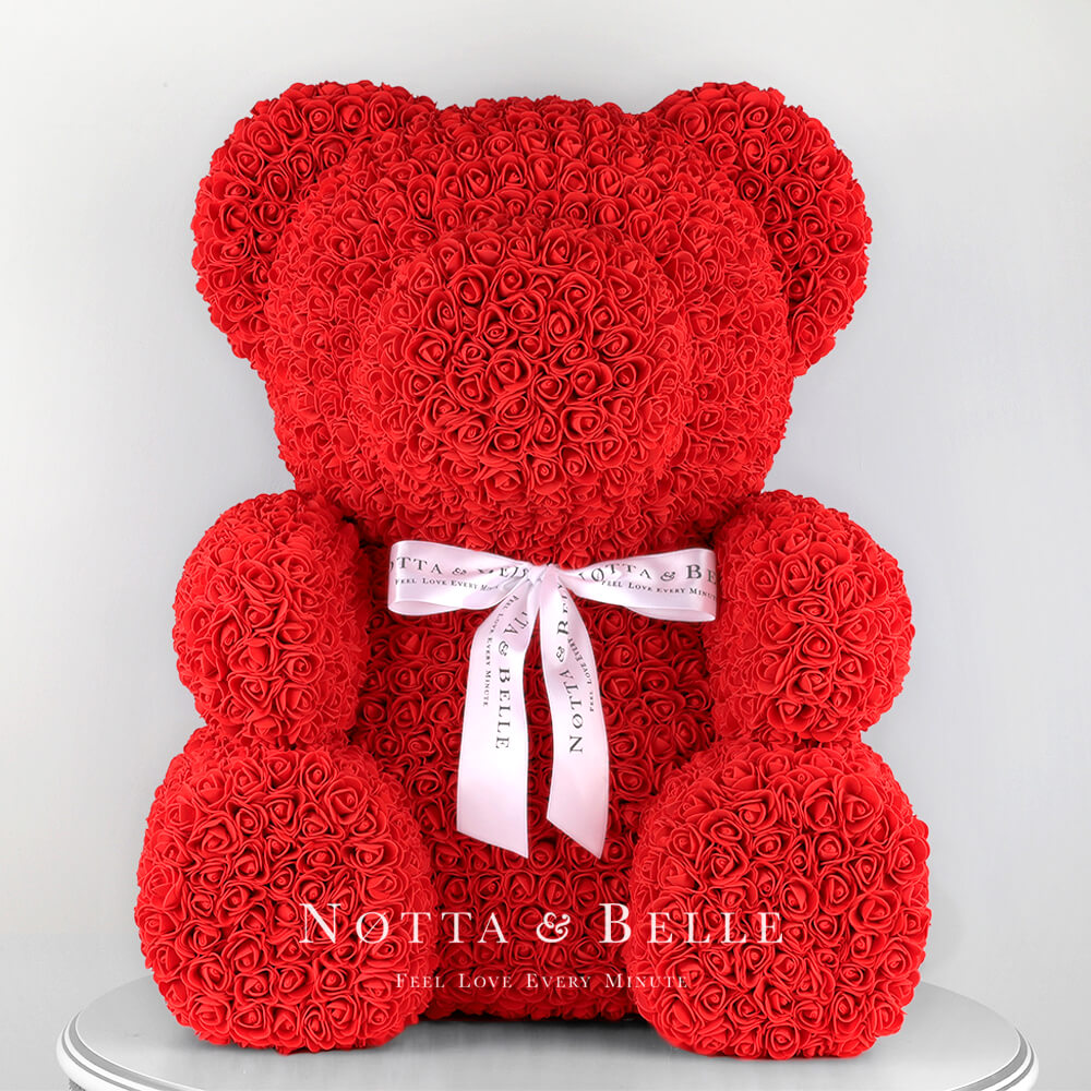 Red Rose Bear - 26 in.