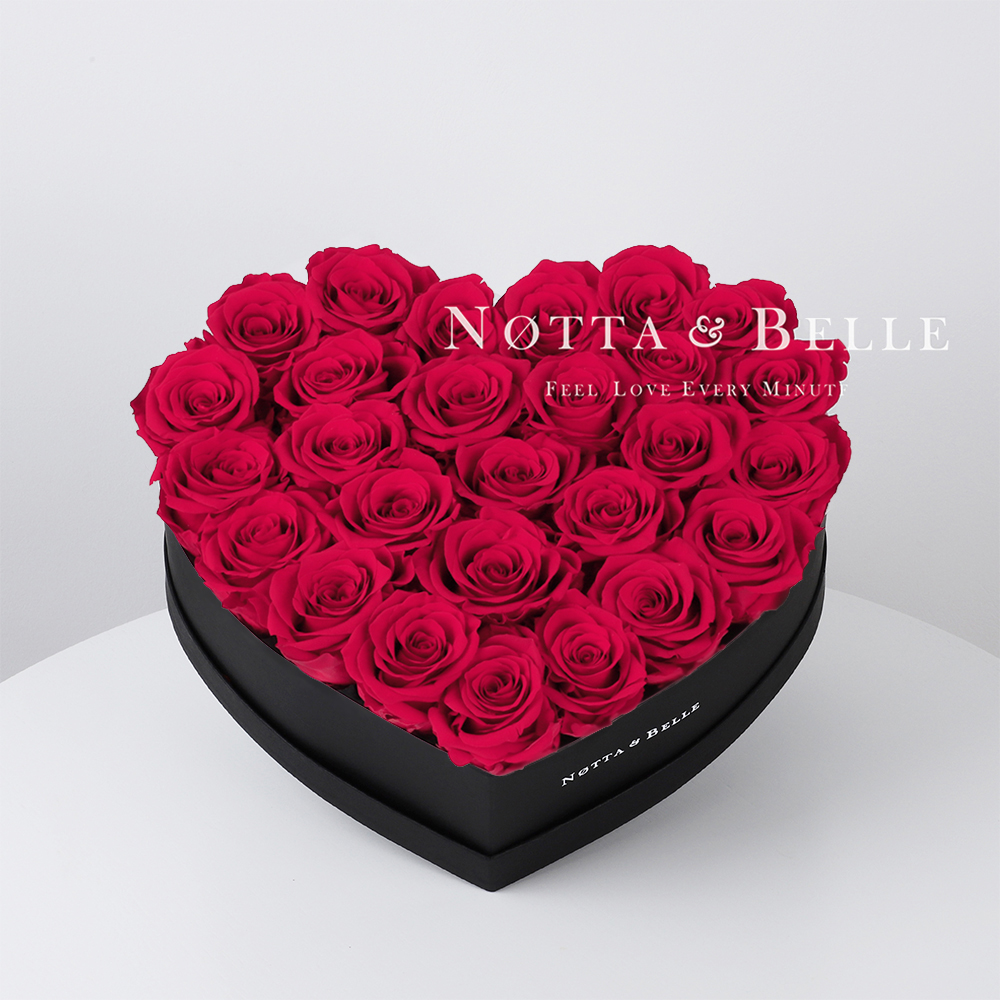 Bright pink bouquet «Love» - 27 roses