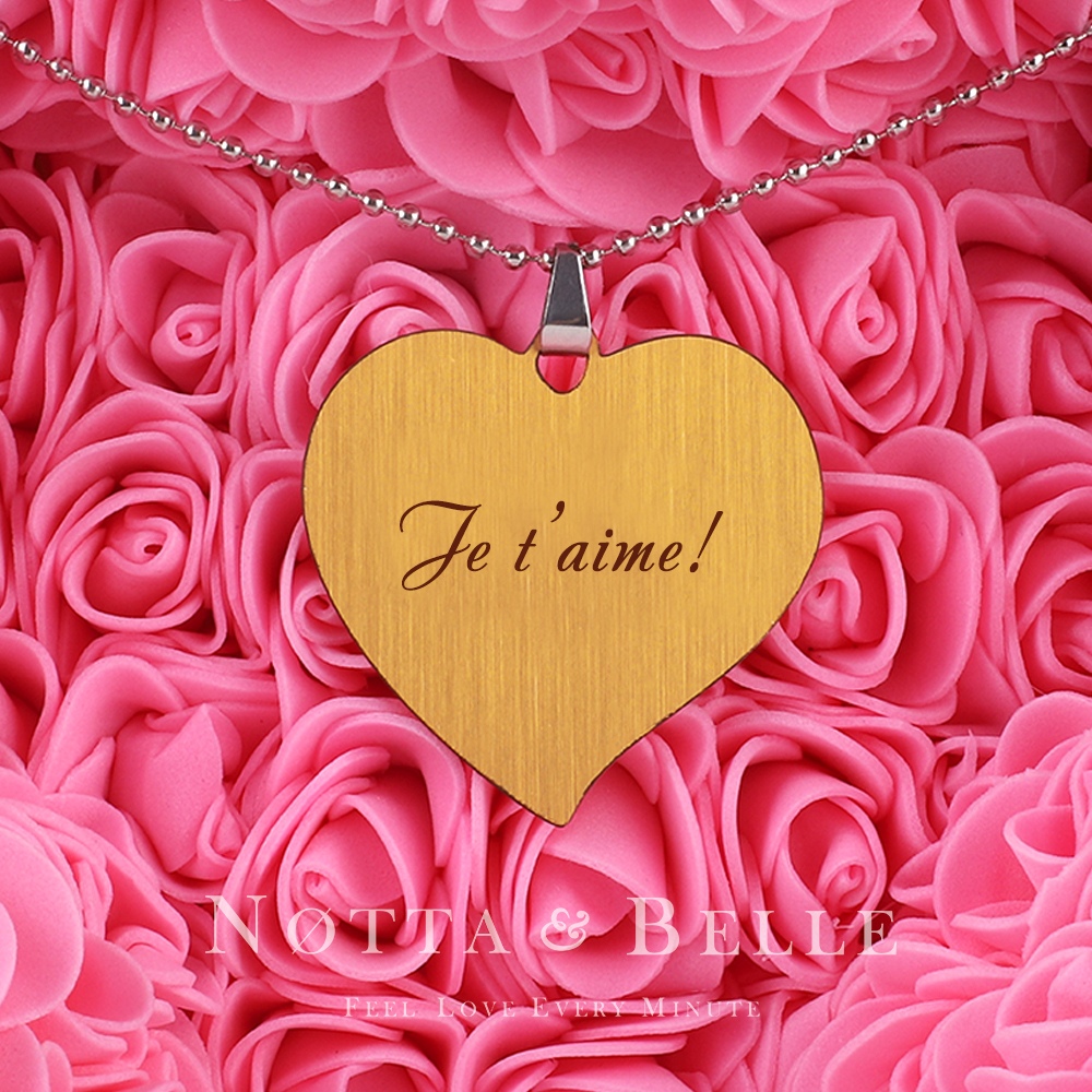 Gravure «Je t’aime !»